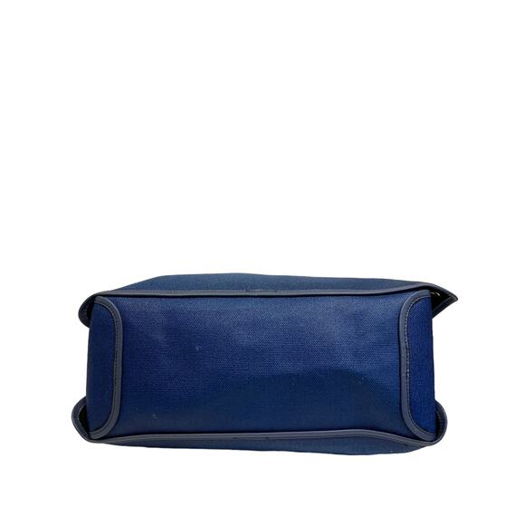 GIVENCHY PARIS Gray Blue Ombre Canvas Logo Bond Tote Shopper Shoulder Bag - Picture 8 of 13